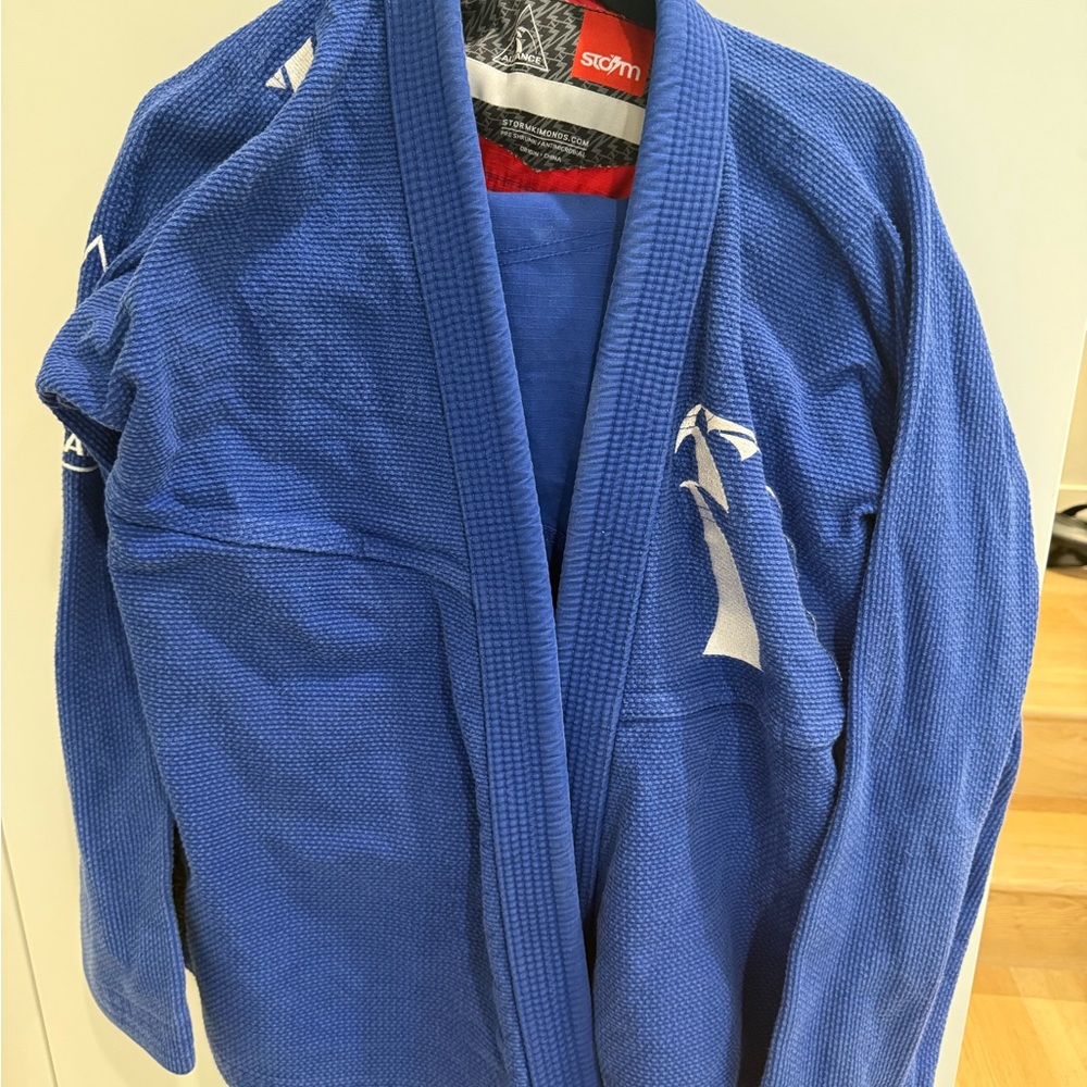 Alliance storm gi mens jiujitsu bjj size a3